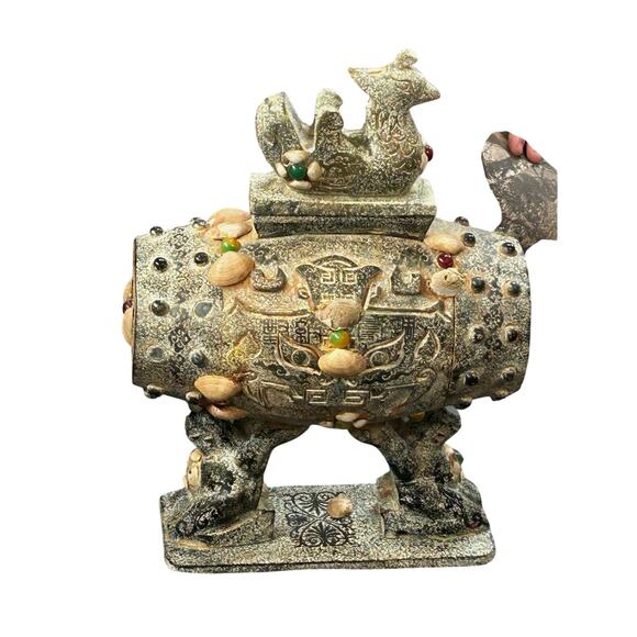 Spiritual Ceremonial Insensor Poss Asian or So American Unique Antique - Picture 2 of 11
